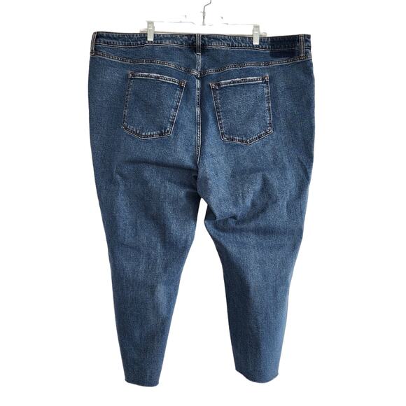 Abercrombie & Fitch Curve Love High Rise Mom Jean Denim Jeans Size 24 R / 37 - Picture 4 of 8